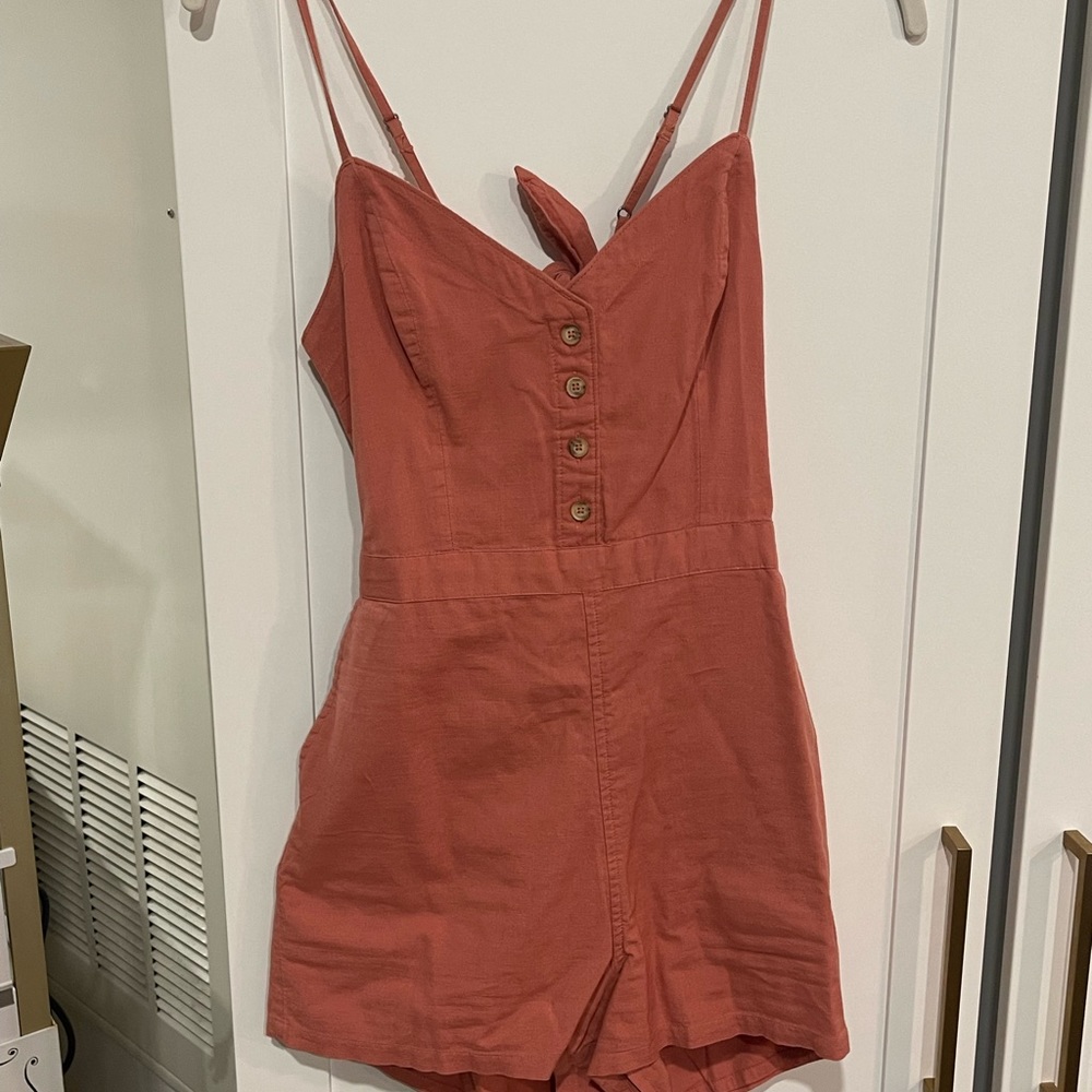 Abercrombie Open Back Romper